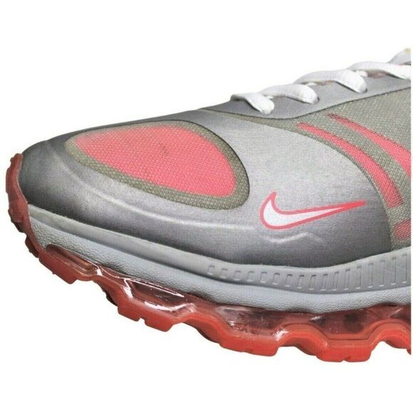 Women's Sneakers Nike Air Max Ultra Medium Grey Solar Red Style 454346-002 Sz 8 - Picture 9 of 12